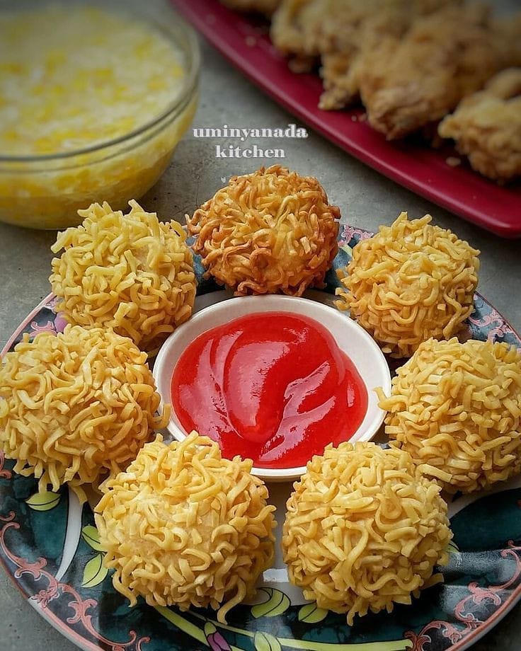 Resep Cemilan Mie Bola Krispy Yang Gampang Banget Buatnya
