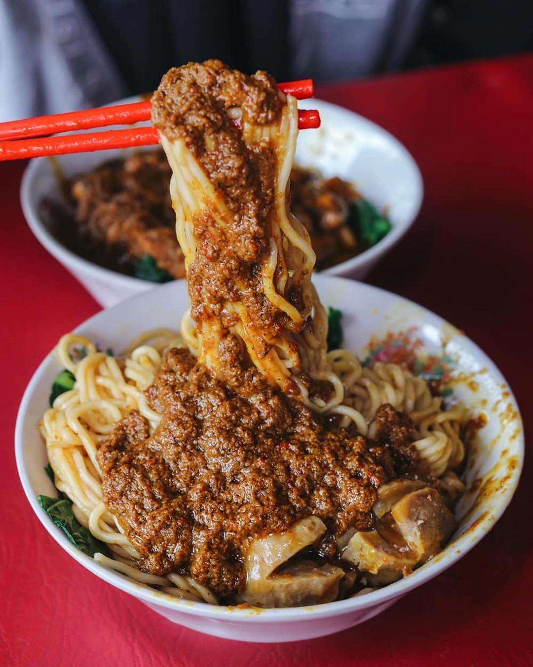 Mie Ayam Rendang Tresno Jogjakarta Yang Viral Banget