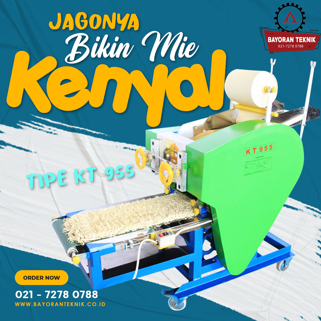 Berbagai Kelebihan Mesin Mie Buatan Bayoran Teknik
