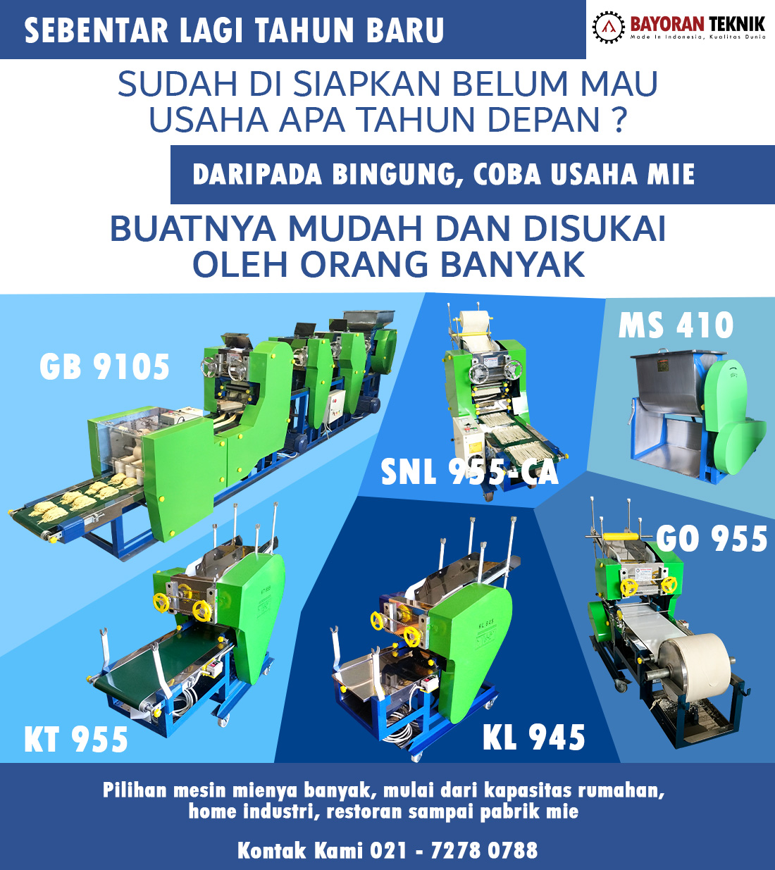 Manfaat Membuat Mie Menggunakan Mesin Mie
