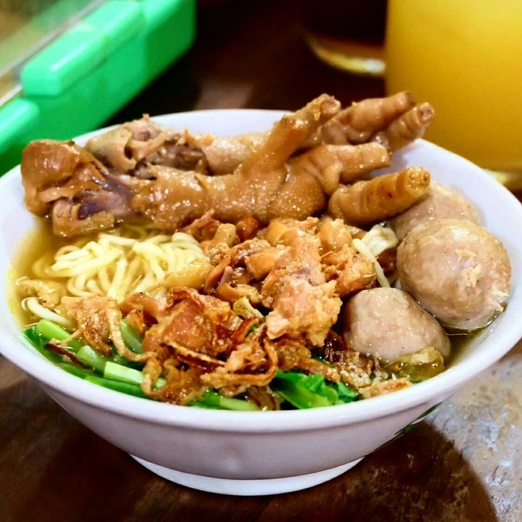 resep mie ayam ceker